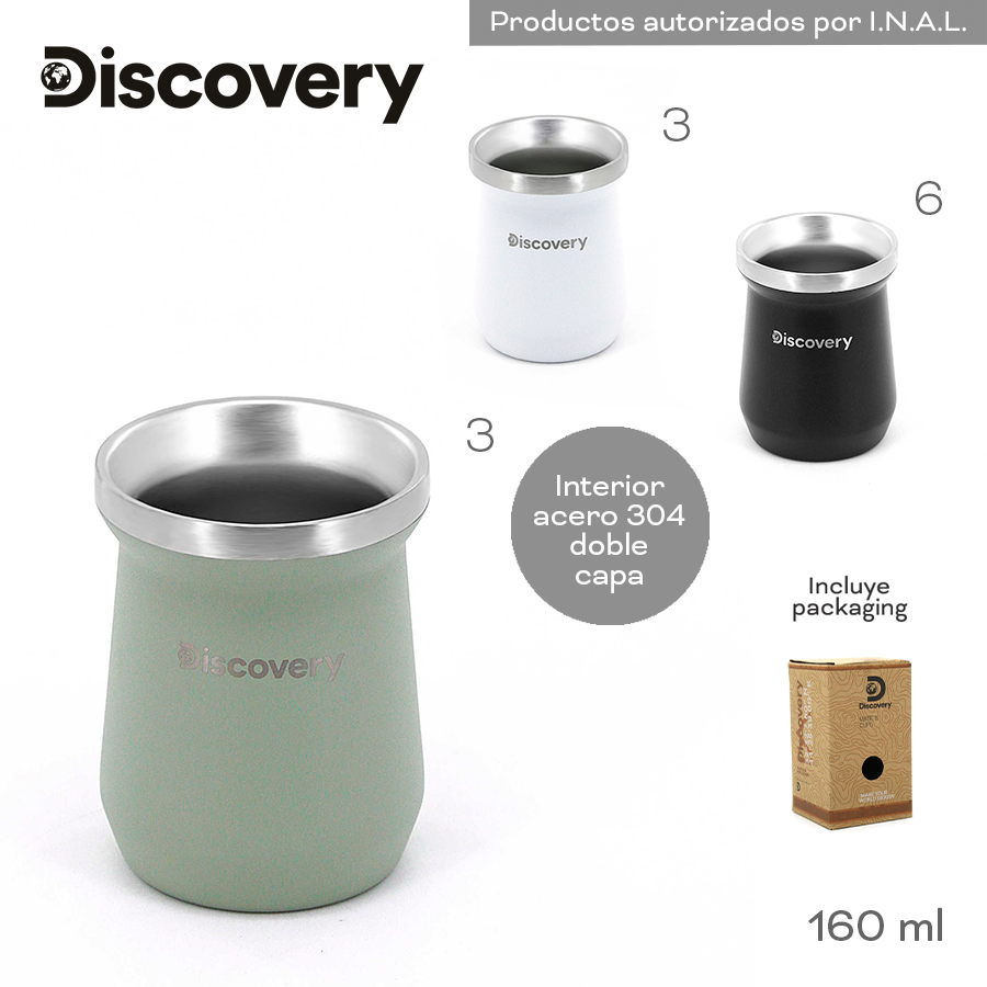MATE 160ML MOD. 18498 - VERDE - 1 UND. DISCOVERY - foto 2