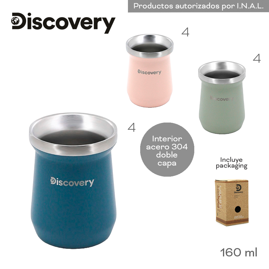 MATE 160ML MOD. 18499 - AZUL - 1 UND. DISCOVERY - foto 2