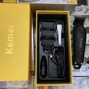 KEMEI Men Hair Clippers for Hair Cutting Professional Cordless Barber Hair Trimmer for Men with LED
