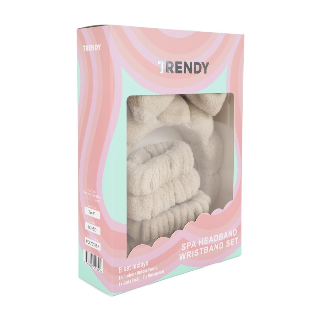 SET BEAUTY 24X17X6CM - HUESO - SET TRENDY - foto 2