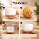 DIFUSOR AROMATICO HUMIDIFICADOR 300 ML NOVOHOME - 6