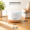 DIFUSOR AROMATICO HUMIDIFICADOR 300 ML NOVOHOME - 10