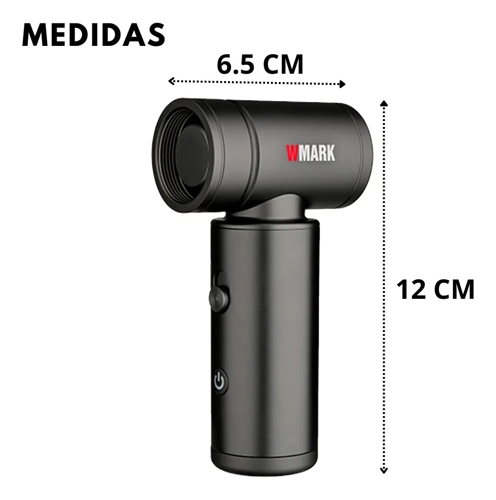 SOPLADOR Y ASPIRADOR 2 EN 1 NEGRO WMARK - 4