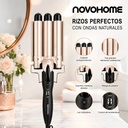 BUCLERA RIZADOR 3 TUBOS 130W NOVOHOME - 2