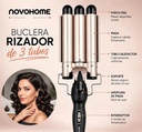 BUCLERA RIZADOR 3 TUBOS 130W NOVOHOME - 6