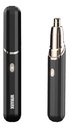 KIT 2 EN 1 AFEITADORA + TRIMMER DE NARIZ WMARK - 5
