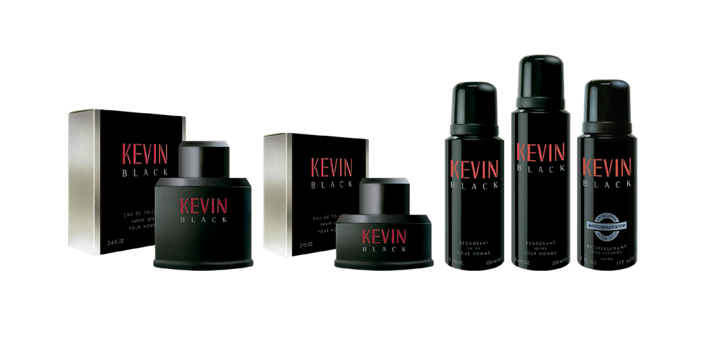 EAU DE TOILETTE KEVIN BLACK 60 ML - 60 ML CANNON - linea completa