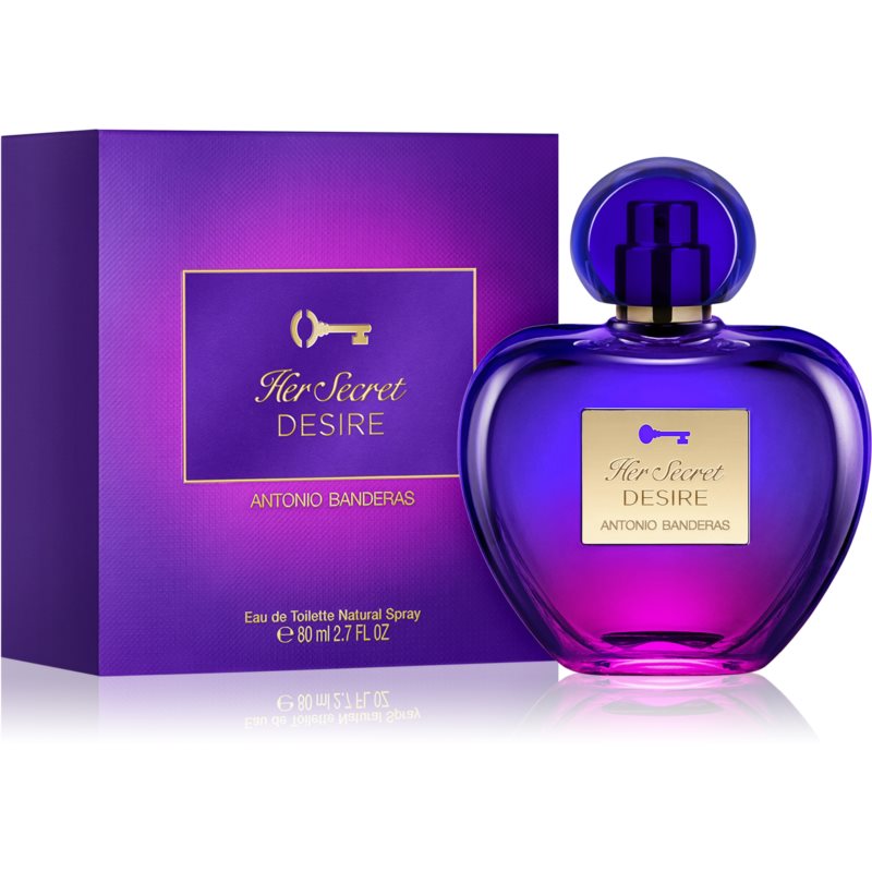 BANDERAS HER SECRET DESIRE FEM	(80 ML.)