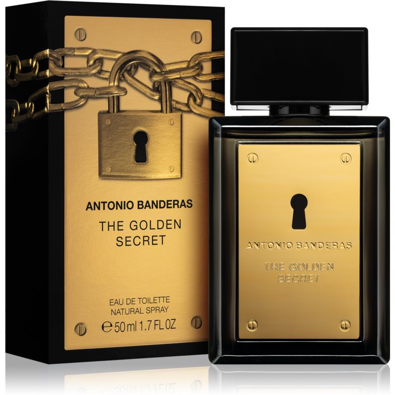 BANDERAS THE GOLDEN SECRET MEN X50V 
