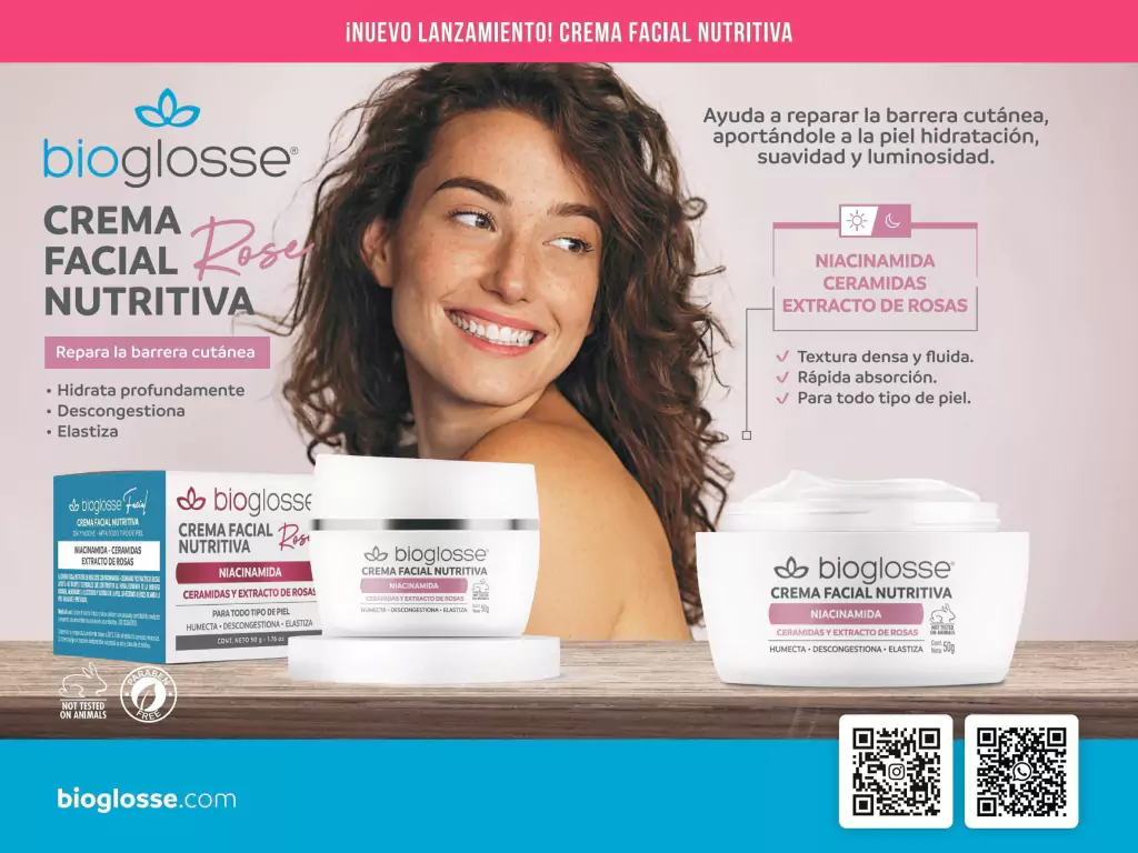 CREMA FACIAL NUTRITIVA BIOGLOSSE 2