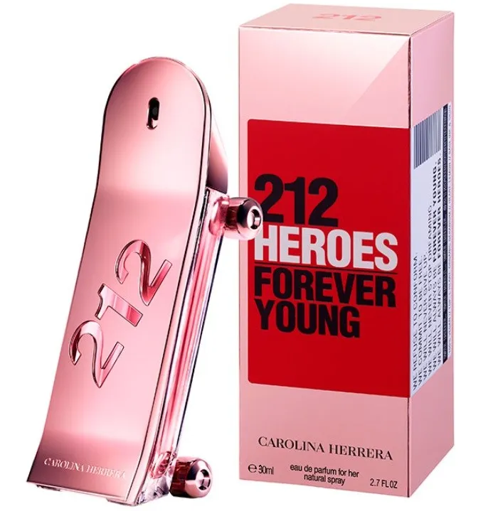 CAROLINA HERRERA 212 HEROES FOR HER (30 ML - CAJA)