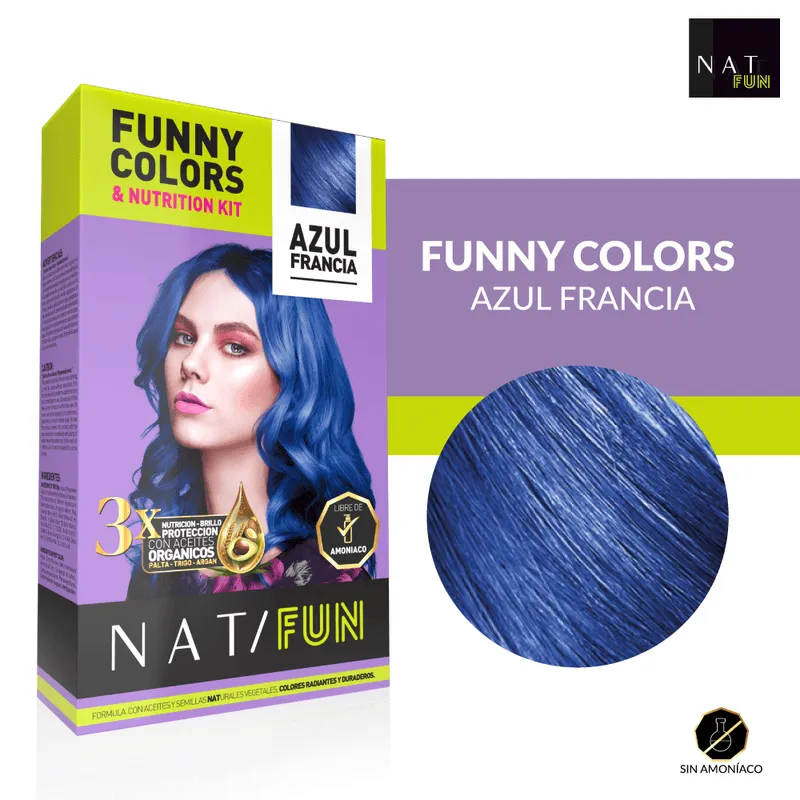 NAT KIT FUN FRANCE BLUE 50G SACHET (BLUE - 50G - 50G)