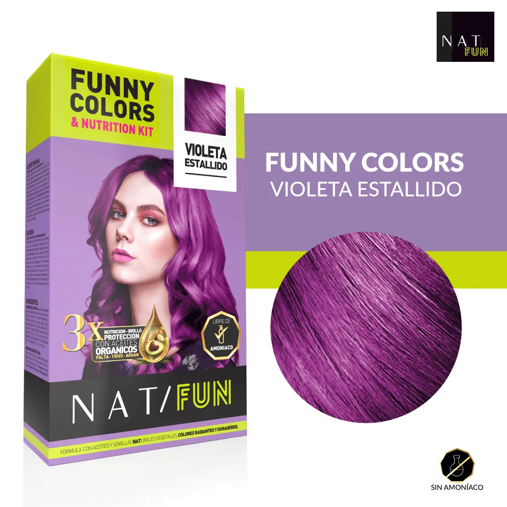 NAT KIT FUN VIOLET BURST 50G SACHET (VIOLET - 50G - 50G)