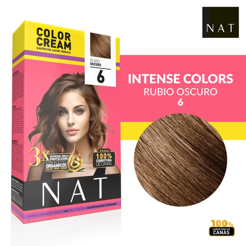 NAT KIT SACHET  S6 DARK BLONDE (50G)