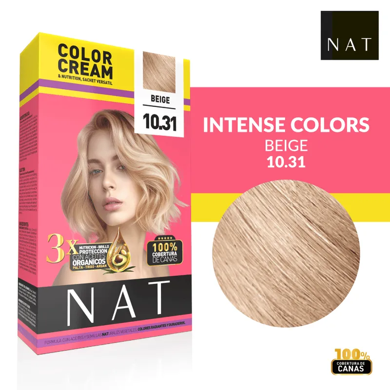 NAT SACHET 10.31 PLATINUM BEIGE BLONDE (50G)