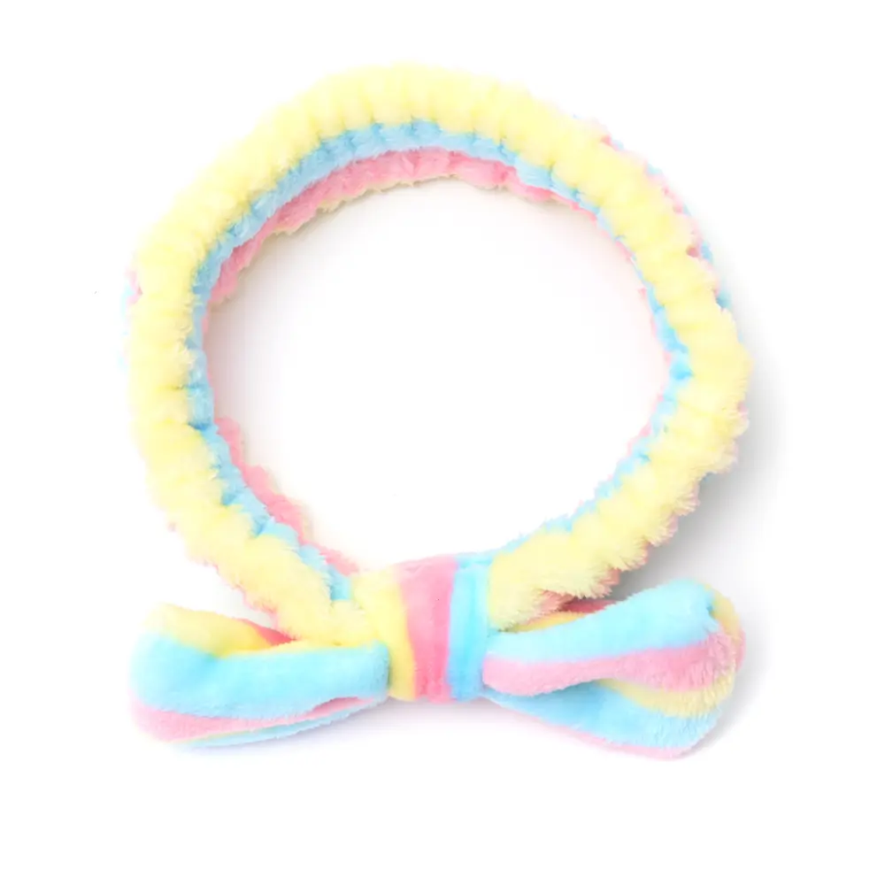 VINCHA MAQUILLAJE SKINCARE MOÑO RAYAS X1U (VARIOS - UNIDAD)