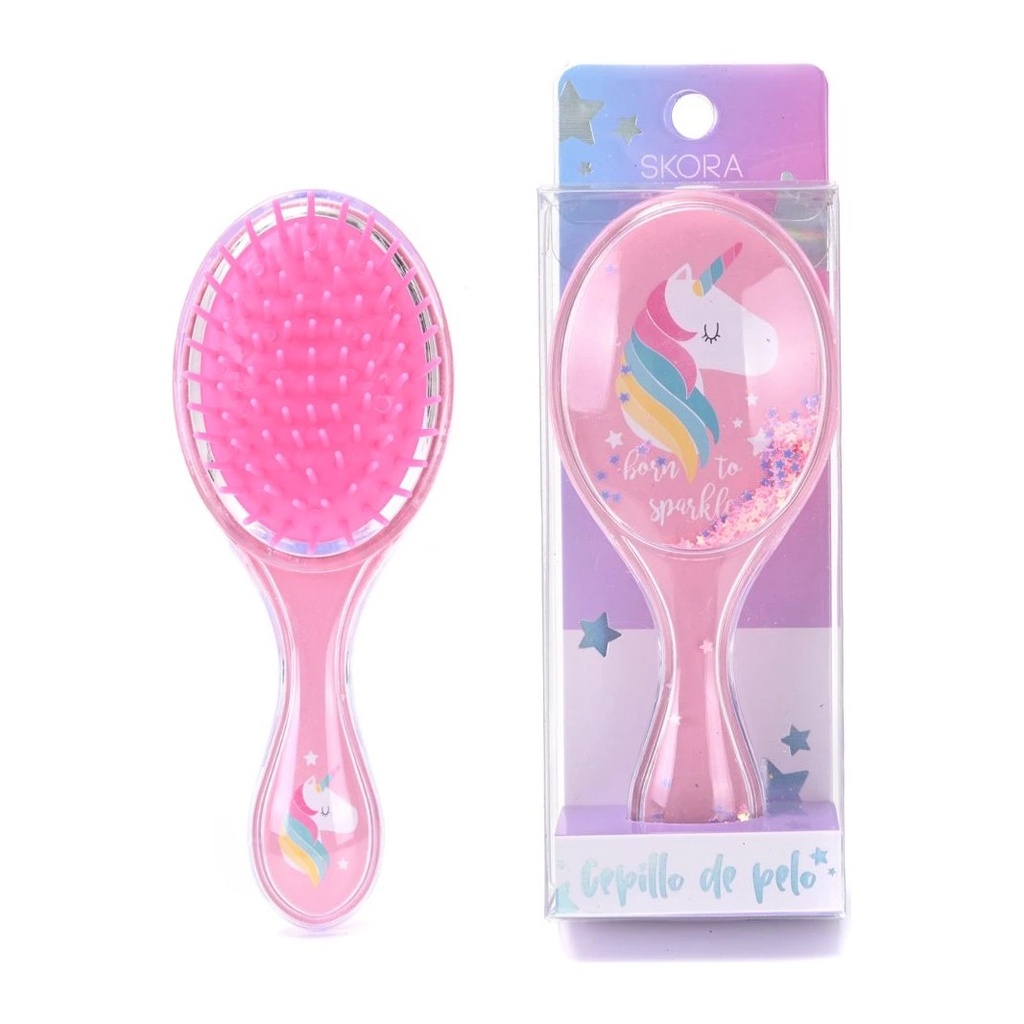 CEPILLO NEUMATICO OVALADO DESENREDANTE GLITTER FORMITAS X1U (VARIOS - UNIDAD) SKORA
