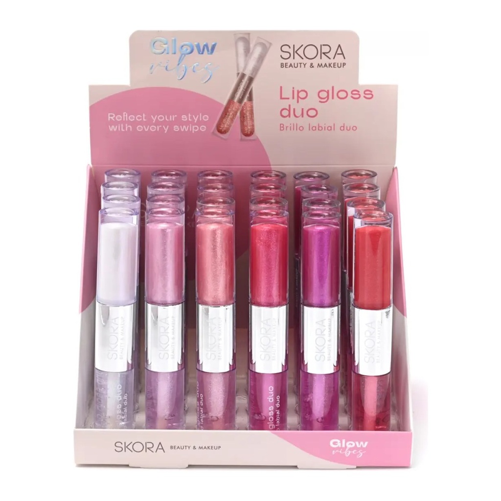 [50914] BRILLO LABIAL DUO  (UNIDAD) SKORA