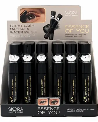 MASCARA DE PESTAÑAS X24U (NEGRO - UNIDAD)