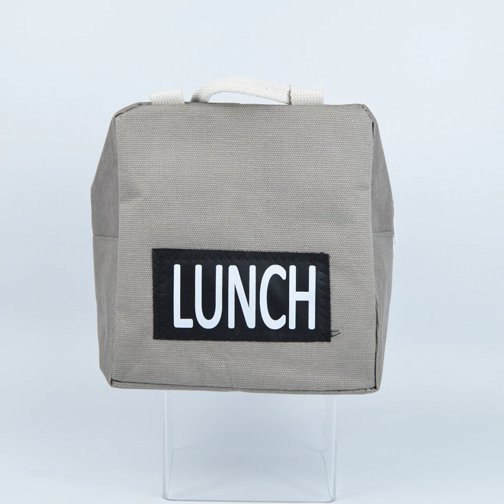 LUNCHERA TERMICA LUNCH LISO,GRIS Y ARENA (VARIOS - 1 UND - BOLSA)