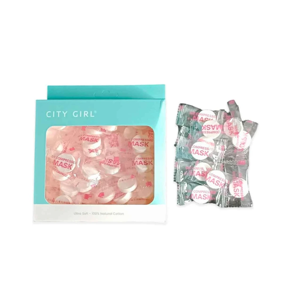 MASCARILLAS FACIALES COMPRIMIDAS PACK *240