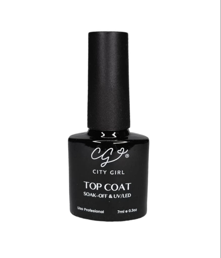 TOP COAT TAPA NEGRA 7ML CITY GIRL*360/576