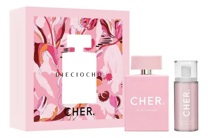 CHER DIECIOCHO X100V EDP + BODY SPLASH X75V COFRE (100ML + BODY 75ML)