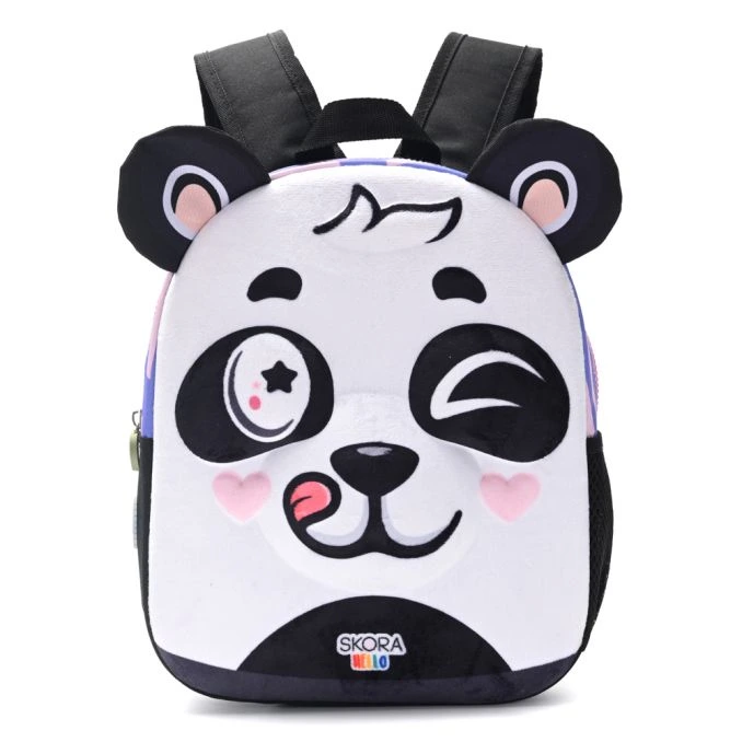 MOCHILA KAWAII TERMOFORMADA PANDA 22X30X10CM 12 PULG. X1U