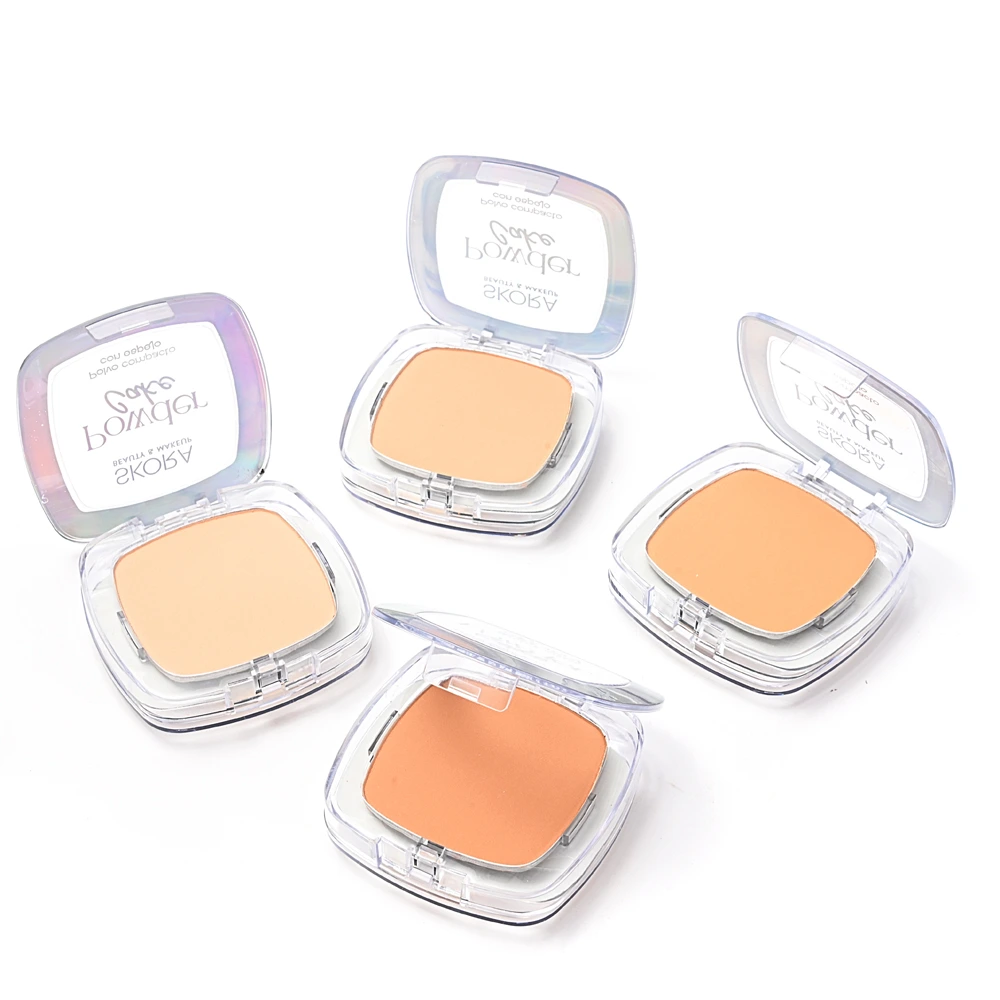 POLVO COMPACTO CON ESPONJA Y ESPEJO