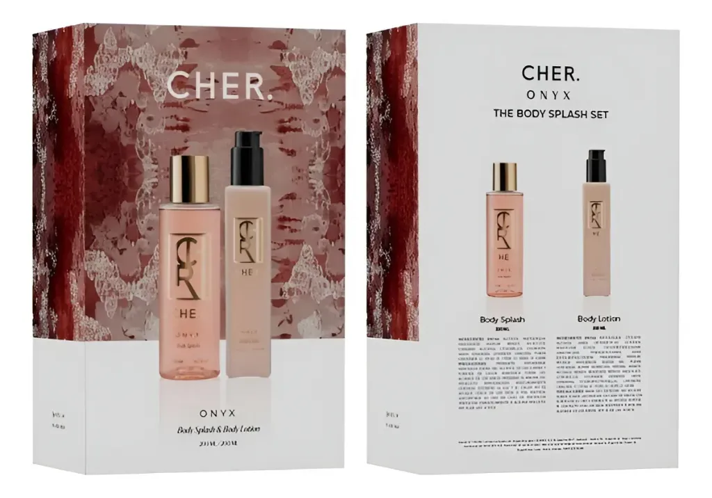 CHER ZARCI BODY SPLASH X200V + BODY LOTION X200V COFRE ( - 200ML + 200ML)