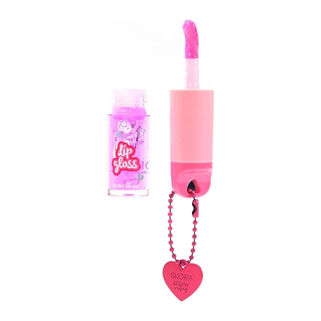 [51548] BRILLO LABIAL CON LLAVERO SKORA