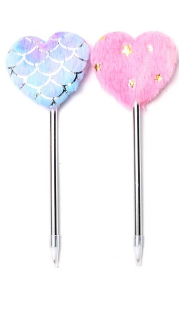 LAPICERA CORAZÓN PELUCHE