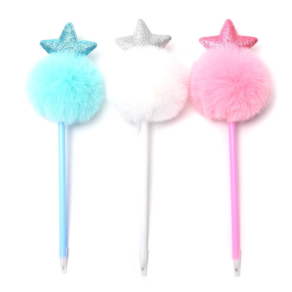 LAPICERA POMPON CON ESTRELLA