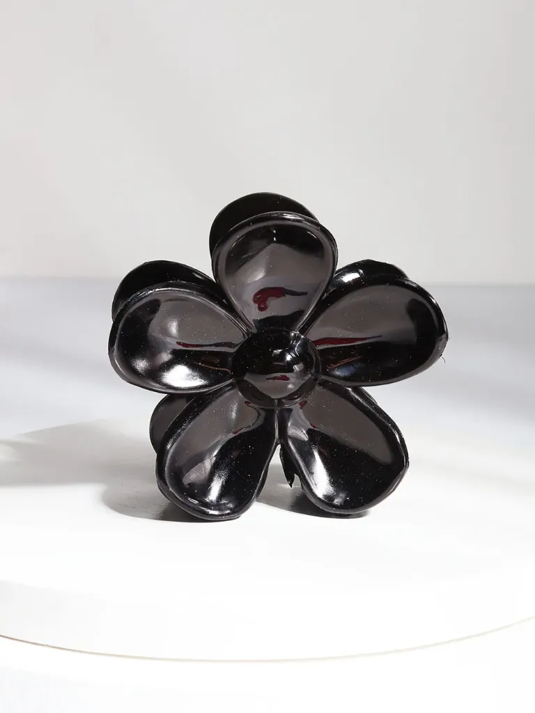 PINZA 5 PETALOS NEGRO CAREY