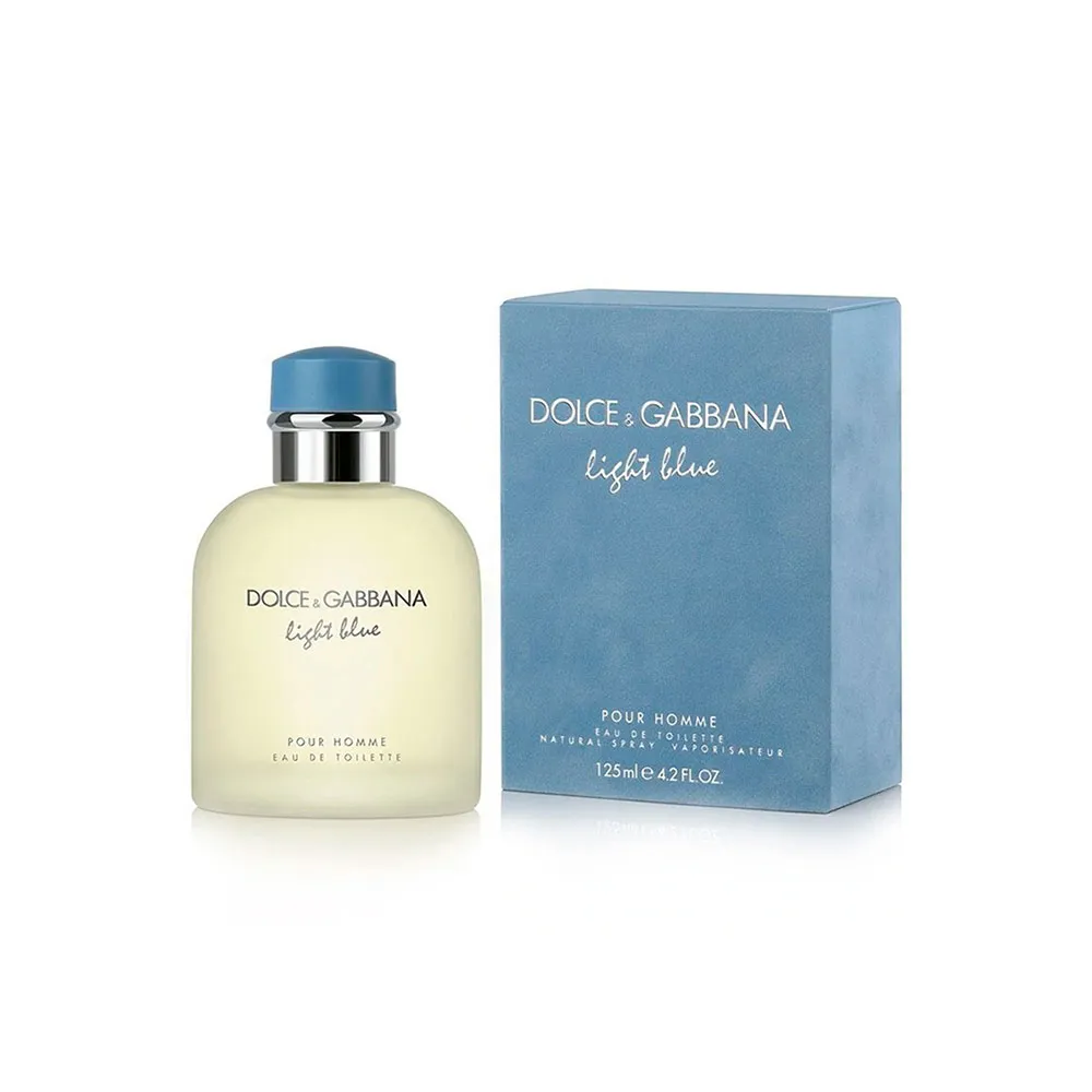 DOLCE GABBANA LIGHT BLUE MEN EDT (125 ML - CAJA)
