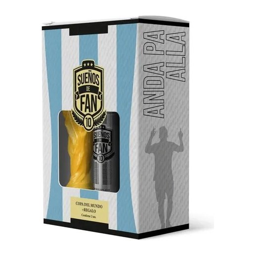 BOX DEL CAMPEÓN 10 (BODY SPLASH + COPA DEL MUNDO) 120 ML SUEÑOS DE FAN
