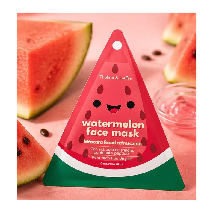 [52141] MASCARA FACIAL SANDIA - REFRESCANTE THELMA Y LOUISE