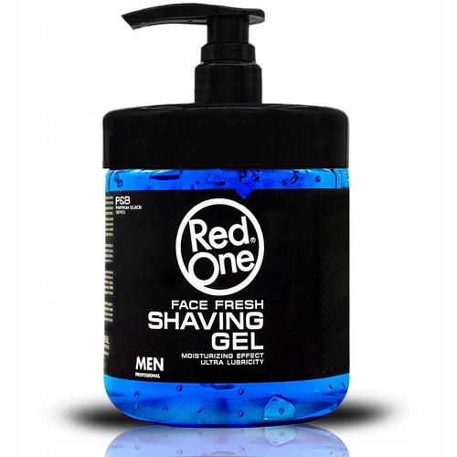 [52389] SHAVING GEL FACE FRESH 1000 ML - 1 UND. - BOTELLA RED ONE