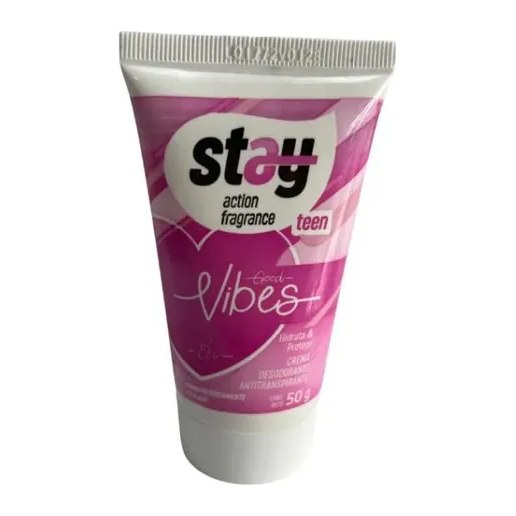 CREMA DESODORANTE ANTITRANSPIRANTE GOOD VIBES 50G - STAY