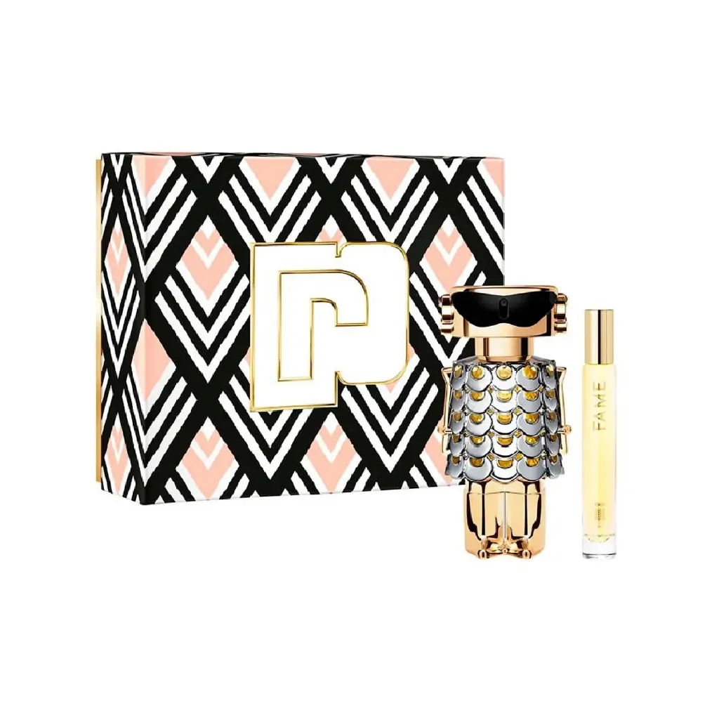 PACO RABANNE FAME FEM EDP  (100 ML+BODY+REFILLABLE - COFRE)