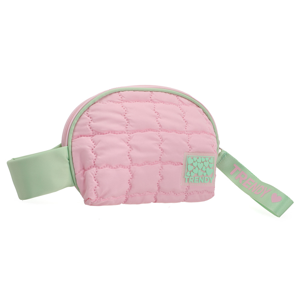 PORTACOSMETICOS 16X21X5CM - ROSA - 1 UND. TRENDY