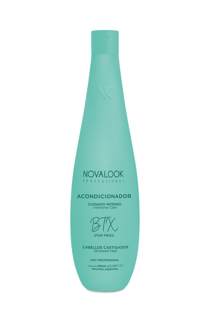 ACONDICIONADOR BTX STOP FRIZZ CABELLOS CASTIGADOS - 760 ML - BOTELLA NOVALOOK
