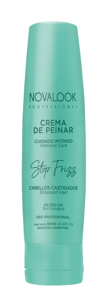 CREMA DE PEINAR BTX STOP FRIZZ CABELLOS CASTIGADOS - 160 ML - POMO NOVALOOK