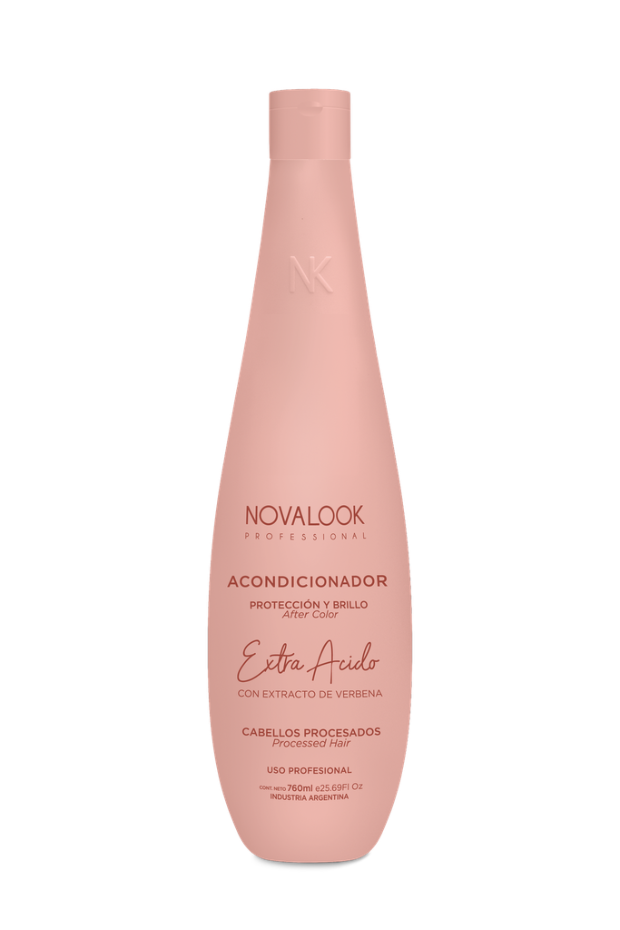 ACONDICIONADOR EXTRA ÁCIDO CABELLOS PROCESADOS - 760 ML - BOTELLA NOVALOOK