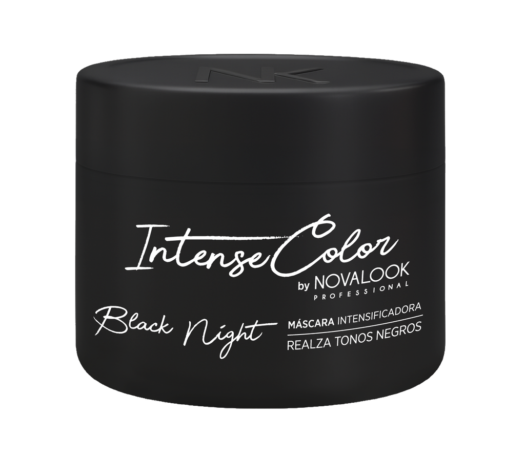MÁSCARA INTENSE COLOR BLACK NIGHT - 250 ML - POTE NOVALOOK