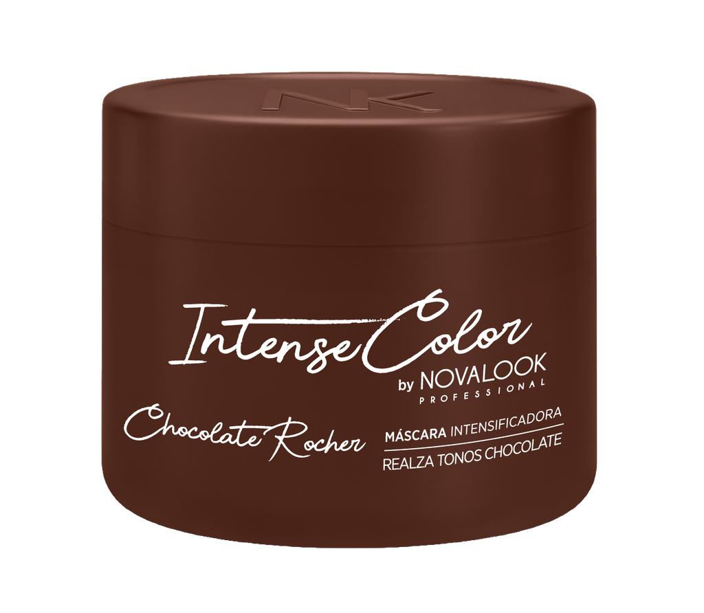 MÁSCARA INTENSE COLOR CHOCOLATE ROCHER - 250 ML - POTE NOVALOOK