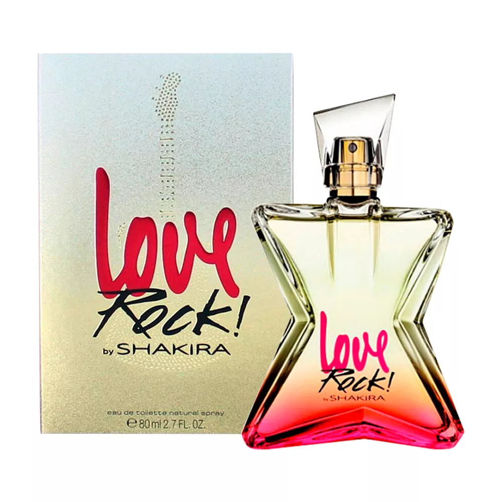 SHAKIRA LOVE ROCK EDT  (80 ML - CAJA)