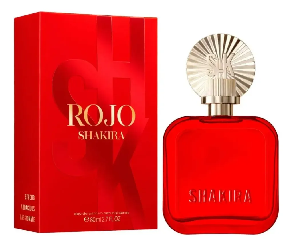 SHAKIRA ROJO EDP (80 ML - CAJA)