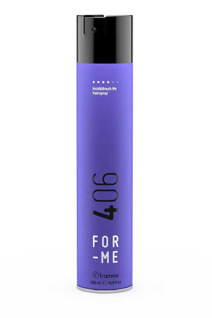 FOR-ME 406 HOLD&BRUSH ME HAIR SPRAY (500 ML - AEROSOL)
