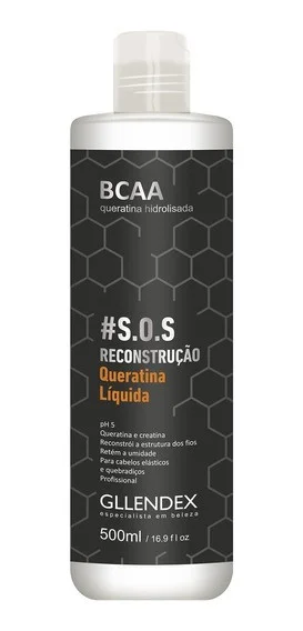 BCAA QUERATINA LIQUIDA (500 ML - FRASCO)